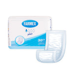 pannolone rettangolare, pannolone rettangolare senza barriera, incontinenza moderata, incontinenza leggera, ausilio incontinenza, pannolone ipoallergenico, pannolone farmex